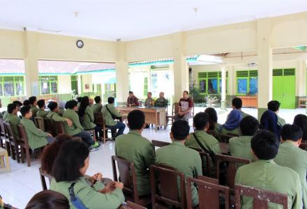 Pelepasan KKN UPN Veteran Yogyakarta Angkatan 62
